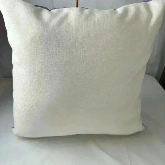 TAYLOR SWIFT INSPIRED Lights Camera Large White/Purple Pillow - Picture 5 of 6